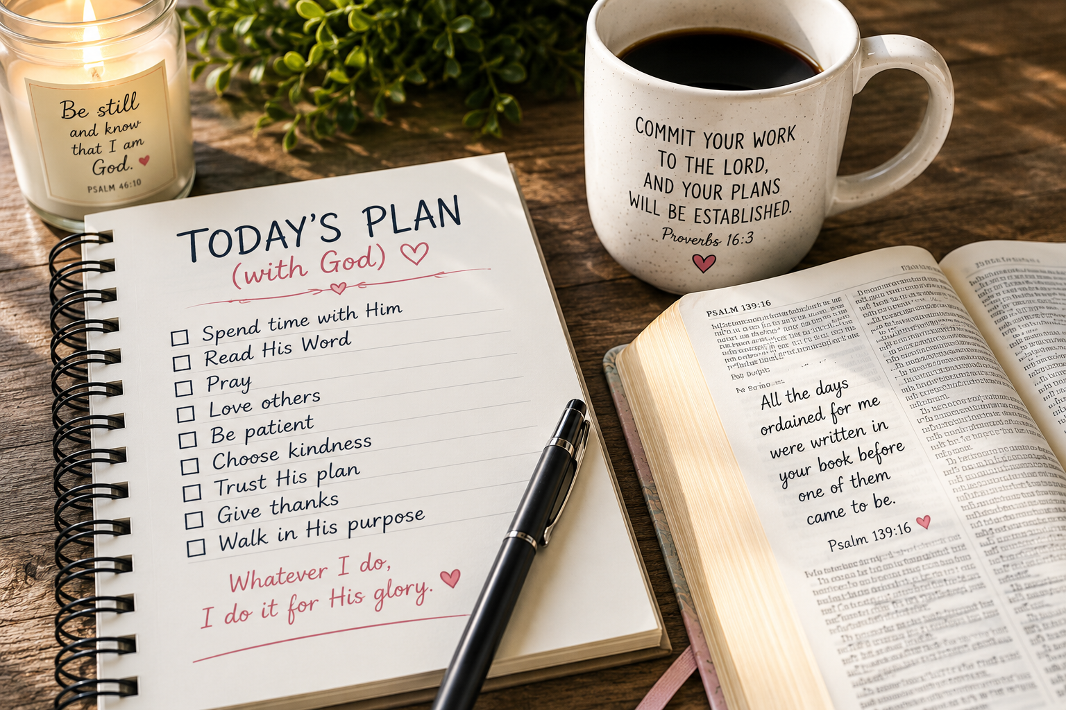 Intentional Christian Living: If God Wrote Your To-Do List...
